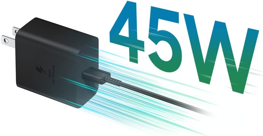 Power Adapter 45W Compatible for Samsung