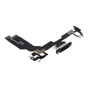 CHARGING PORT FLEX CABLE FOR IPHONE 16E (BLACK)