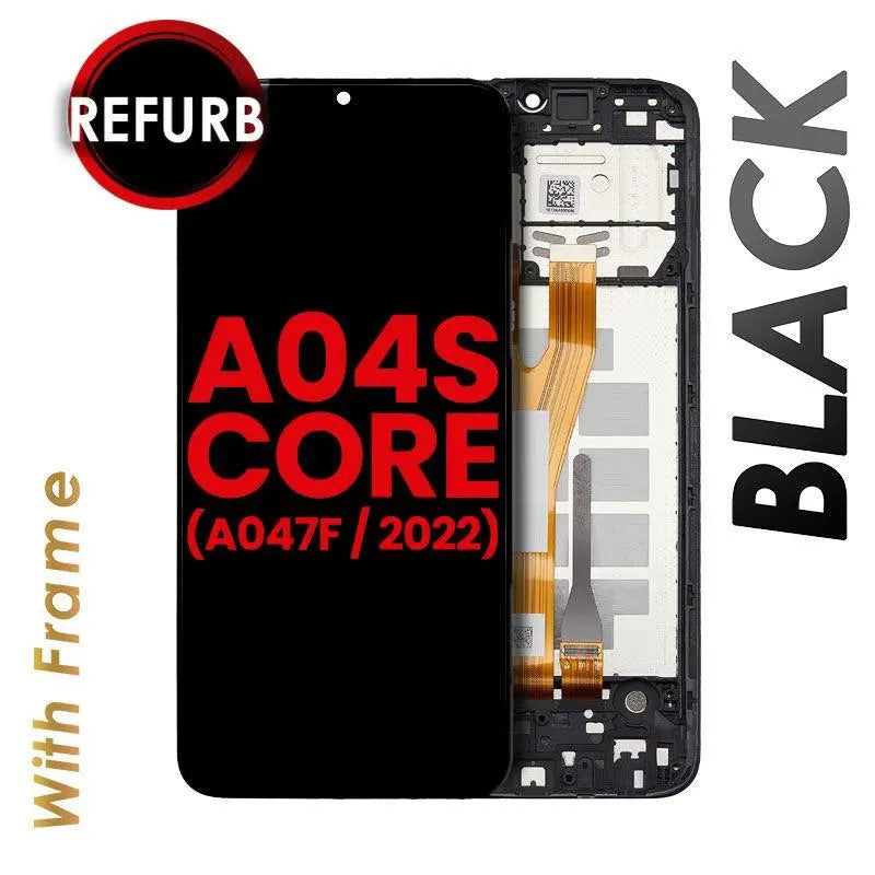 LCD ASSEMBLY WITH FRAME FOR SAMSUNG GALAXY A04S CORE (A047F/2022) Texas Cellular