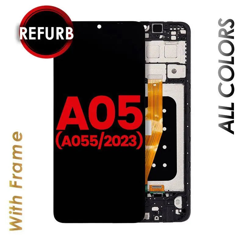 LCD ASSEMBLY WITH FRAME FOR SAMSUNG GALAXY A05 Texas Cellular