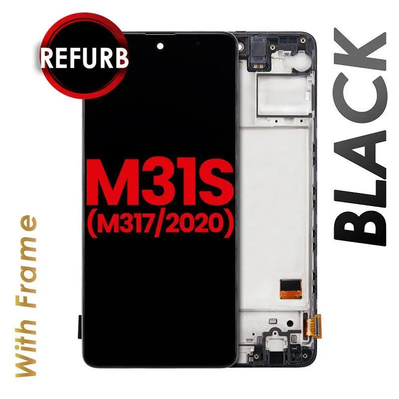 LCD ASSEMBLY WITH FRAME COMPATIBLE FOR SAMSUNG GALAXY M31S Texas Cellular