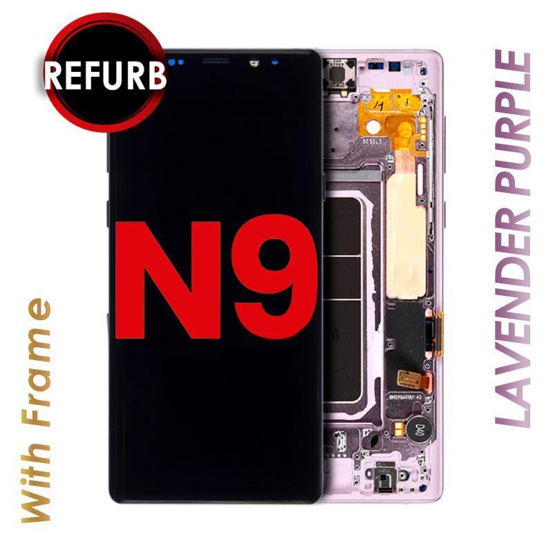 OLED ASSEMBLY WITH FRAME COMPATIBLE FOR SAMSUNG NOTE 9