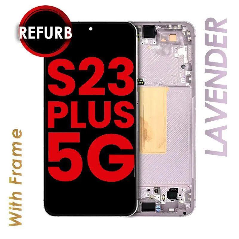 LCD ASSEMBLY WITHOUT FRAME COMPATIBLE FOR SAMSUNG GALAXY S23 + Texas Cellular