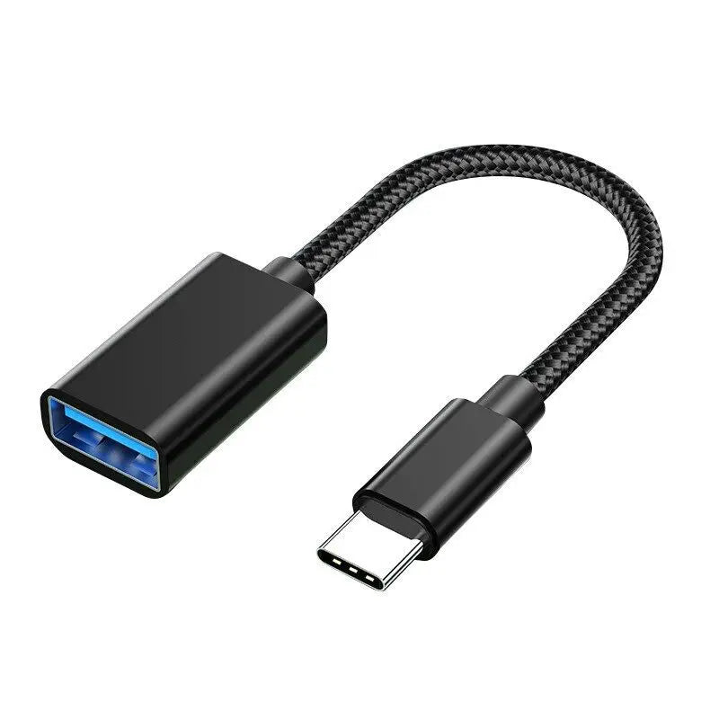 USB-C Female to USB-A Male Adapter Cable Texas Cellular