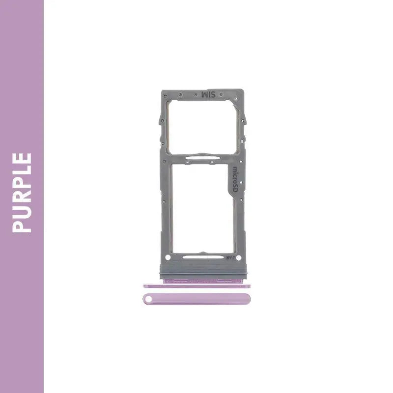 SINGLE SIM CARD TRAY FOR SAMSUNG GALAXY NOTE 10 LITE BLACK Texas Cellular