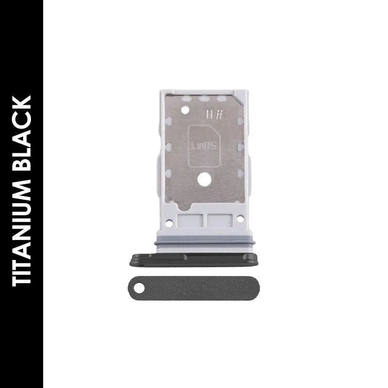 DUAL SIMTRAY COMPATIBLE FOR GALAXY S24 ULTRA 5G (TITANIUM BLACK) Texas Cellular