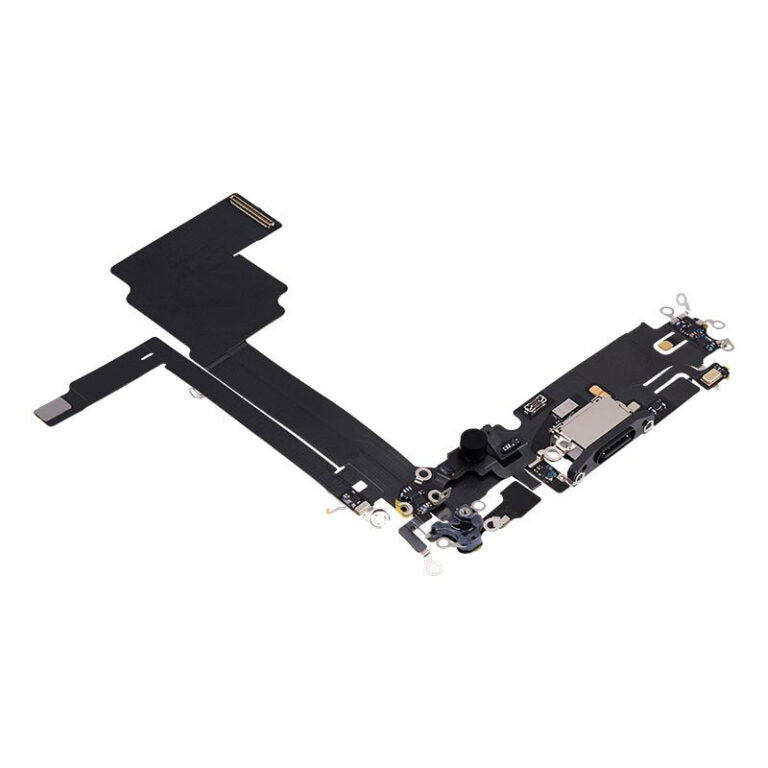 CHARGING PORT FLEX CABLE FOR IPHONE 15 PRO MAX (BLACK TITANIUM)