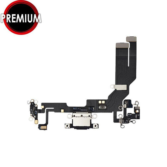 CHARGING PORT FLEX CABLE FOR IPHONE 16E (BLACK)