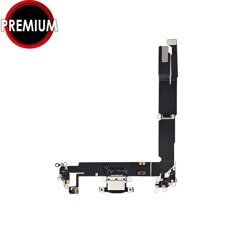 CHARGING PORT FLEX CABLE FOR IPHONE 16 PLUS (BLACK)