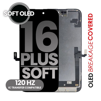 OLED SCREEN FOR IPHONE 16+ (SOFT OLED)