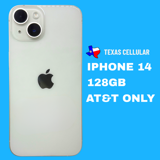 IPHONE 14 128GB AT&T ONLY