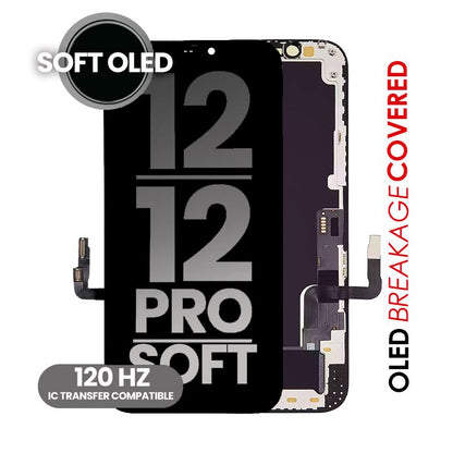 OLED SCREEN COMPATIBLE FOR IPHONE 12 / 12 PRO (SOFT OLED)